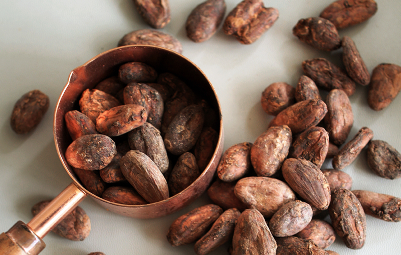 West African cocoa beans